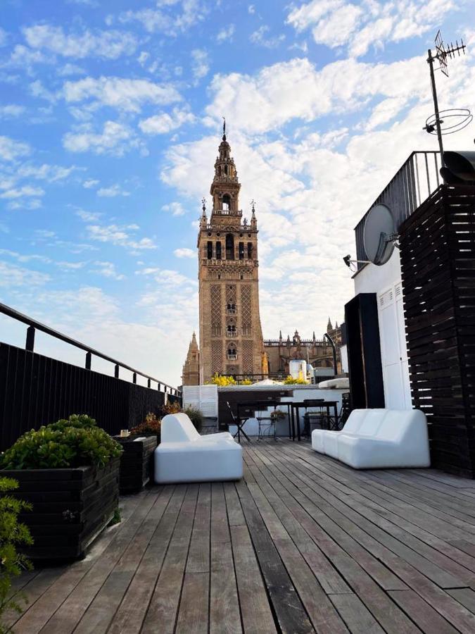 Catedral Square Apartment Sevilla Bagian luar foto